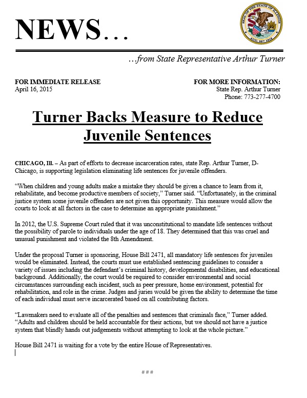 Turner on Tour, Press releases